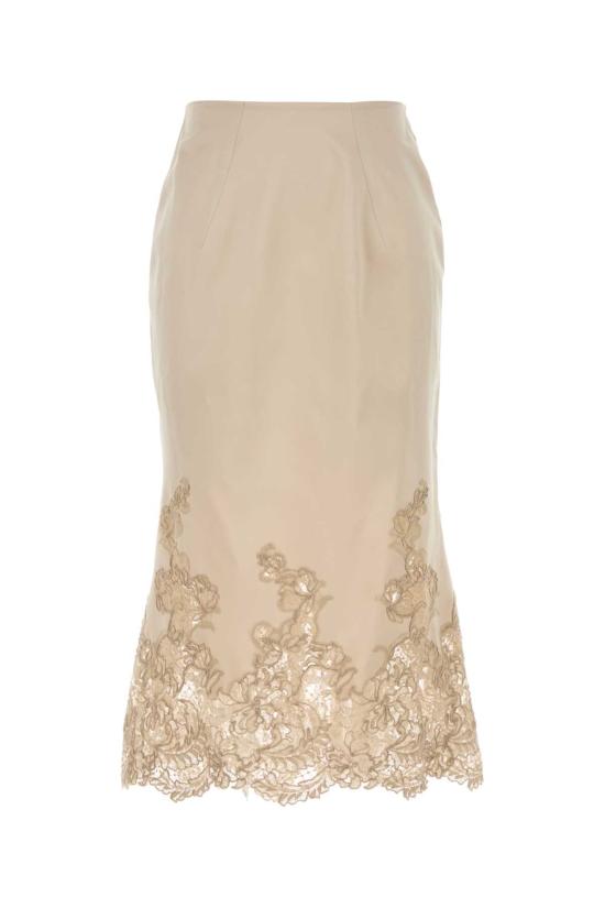 26FW 에르마노 설비노 스커트 D4920742APNXE 30401 Beige o Tan