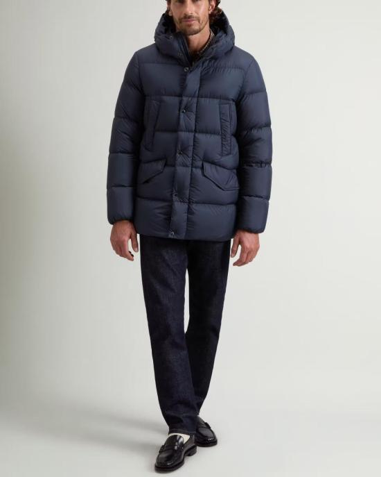  울리치 자켓 CFWOOU2087MBUT2635 3989 MELTON BLUE - WOOLRICH
