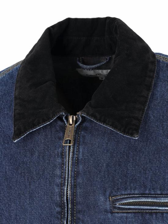 26FW 칼하트 WIP 자켓 I037535 B8906 BLUE BLACK DOM - CARHARTT WIP