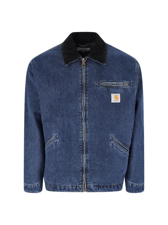 26FW 칼하트 WIP 자켓 I037535 B8906 BLUE BLACK DOM