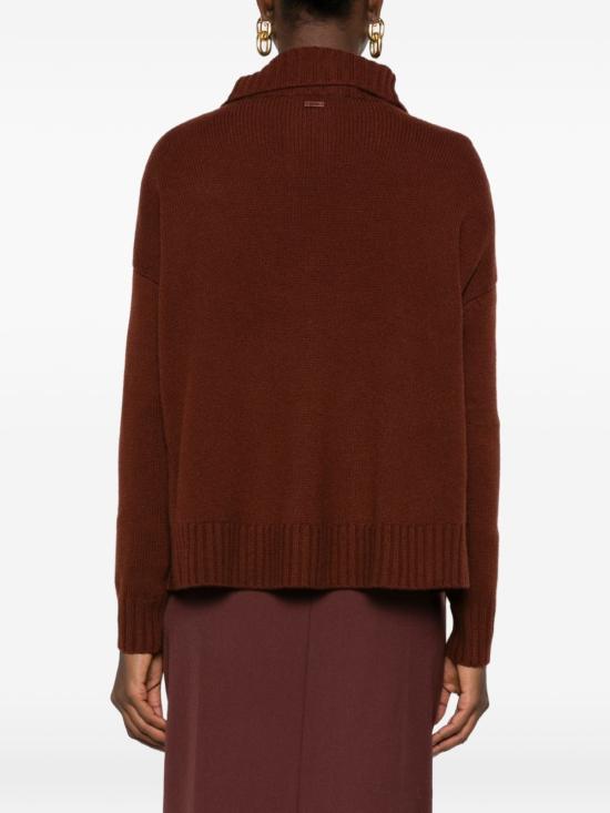 26FW 막스마라 ANGRI 앙그리 울 캐시미어 스웨터 21366062600 004 BROWN - MAX MARA