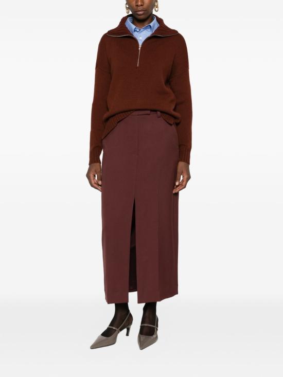 26FW 막스마라 ANGRI 앙그리 울 캐시미어 스웨터 21366062600 004 BROWN - MAX MARA