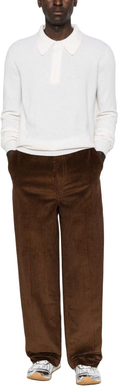 26FW 아미 스트레이트 팬츠 HTR923 CO0089 2221 BROWN DOM - AMI