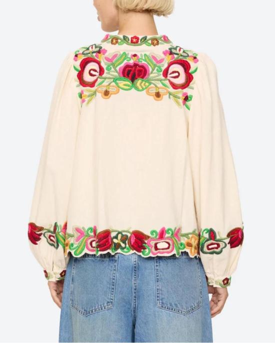  씨뉴욕 긴팔 티셔츠 AW26 058 CREAM - SEA NY