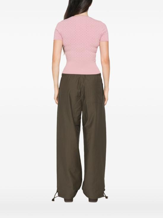 26FW JW앤더슨 반팔 티셔츠 KW1477 YN0309344 PINK - JW ANDERSON