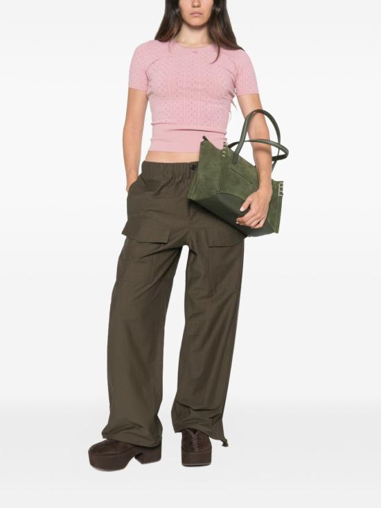 26FW JW앤더슨 반팔 티셔츠 KW1477 YN0309344 PINK - JW ANDERSON