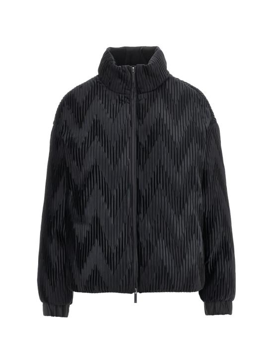 26FW 엠포리오 아르마니 숏패딩 EW004258 AF27145UC001 BLACK