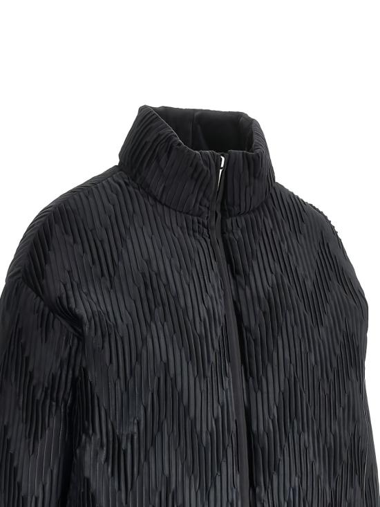 26FW 엠포리오 아르마니 숏패딩 EW004258 AF27145UC001 BLACK - EMPORIO ARMANI