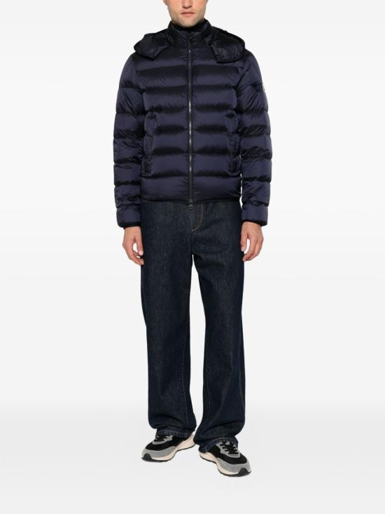 26FW 몽클레어 래븐락 후드 쇼트 다운 재킷 L20911A00141 599Q0780 NAVY - MONCLER
