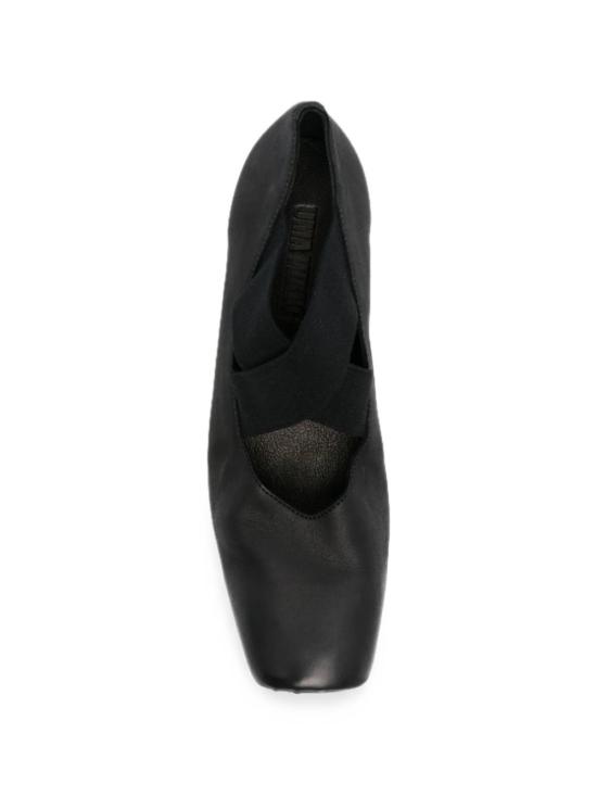 26FW 우마 왕 플랫 슈즈 US9001 UW900 BLACK - UMA WANG