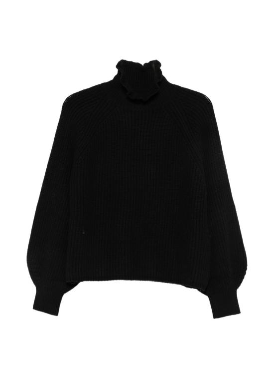 26FW 막스마라 터틀넥 21366182600 007 BLACK