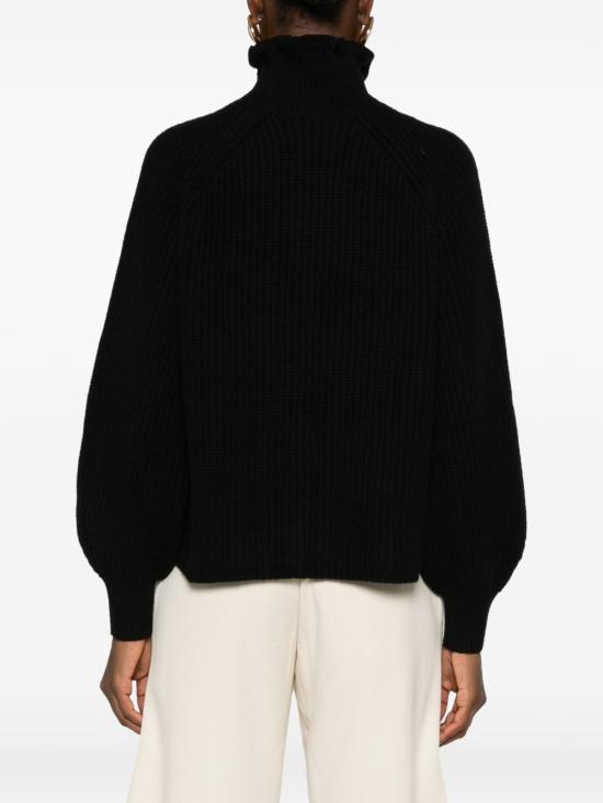26FW 막스마라 터틀넥 21366182600 007 BLACK - MAX MARA