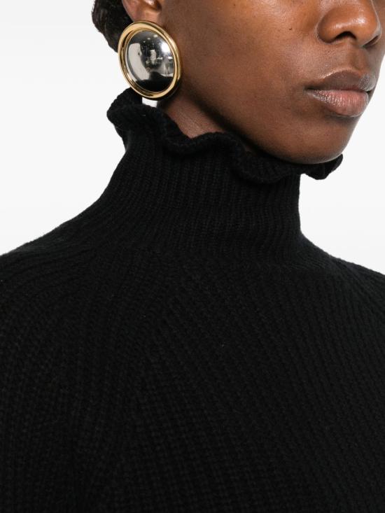 26FW 막스마라 터틀넥 21366182600 007 BLACK - MAX MARA