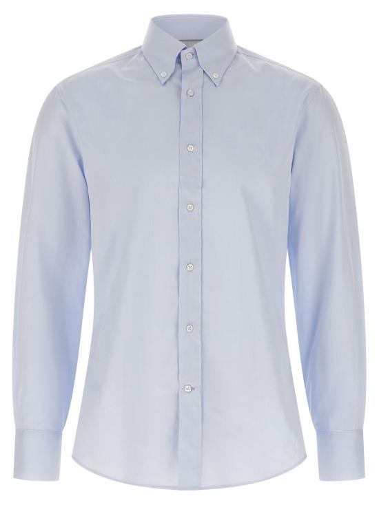  브루넬로 쿠치넬리 셔츠 LDMBUC41716C735 LIGHT BLUE