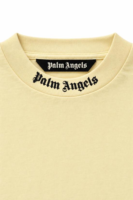 26FW 팜앤젤스 반팔 티셔츠 PAMAA005JR002 0310 OFF WHITE BLACK - PALM ANGELS