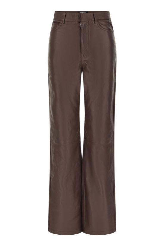 26FW 로테이트 가죽 팬츠 1170121667BCR1764 1667 Brown