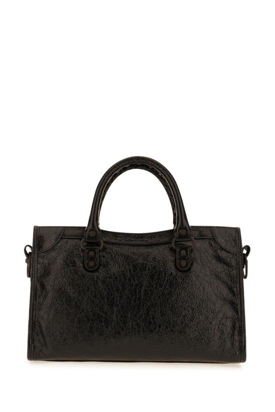 26FW 발렌시아가 르 시티 백 스몰 8657622ACFH 1000 Black - BALENCIAGA