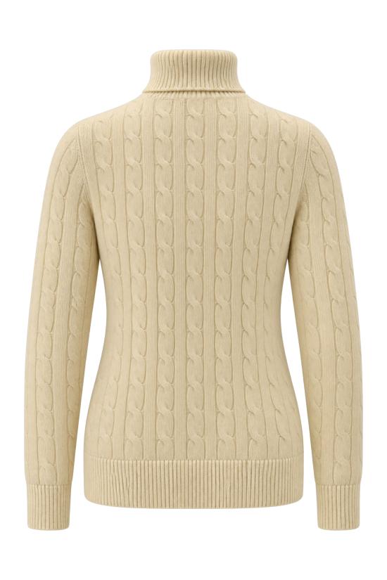 26FW 안드레 모리스 스웨터 260A65 217BIA BIANCO NATURALE - ANDRE MAURICE