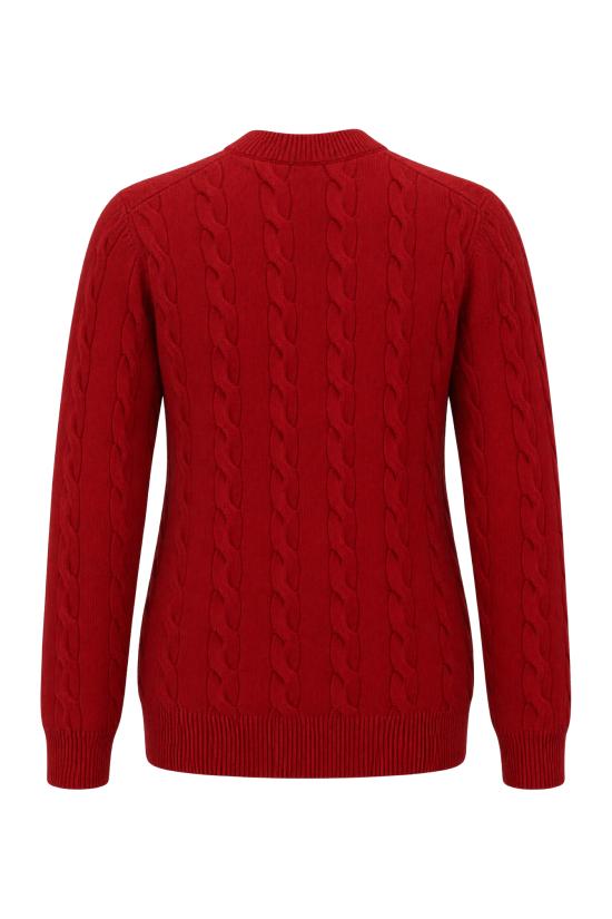 26FW 아미 스웨터 UKS880KN0189 A186 ROUGE RUBIS - AMI