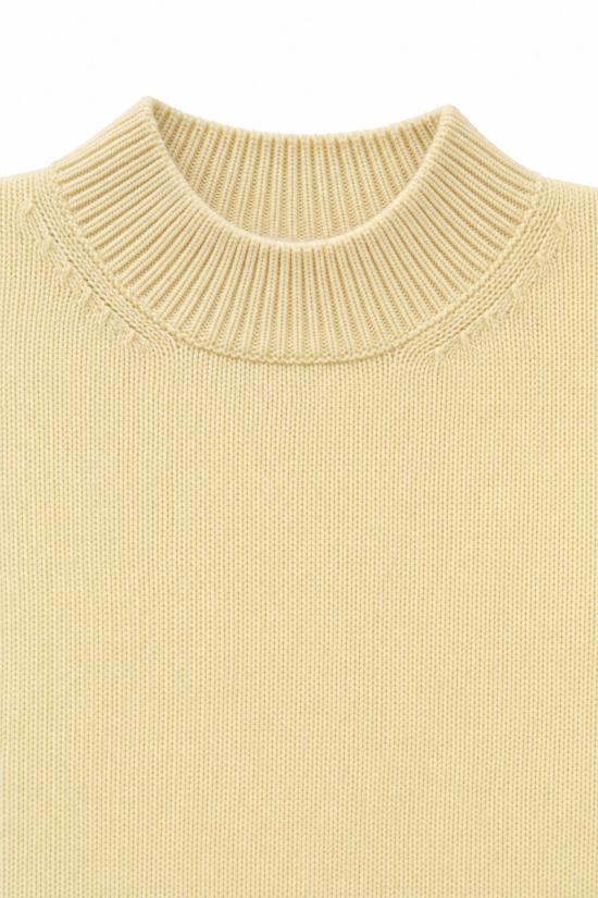 26FW 안드레 모리스 터틀넥 260A80 217BIA BIANCO NATURALE - ANDRE MAURICE
