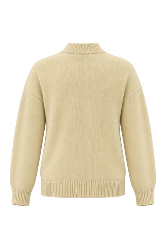 26FW 안드레 모리스 터틀넥 260A80 217BIA BIANCO NATURALE - ANDRE MAURICE