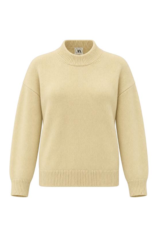 26FW 안드레 모리스 터틀넥 260A80 217BIA BIANCO NATURALE