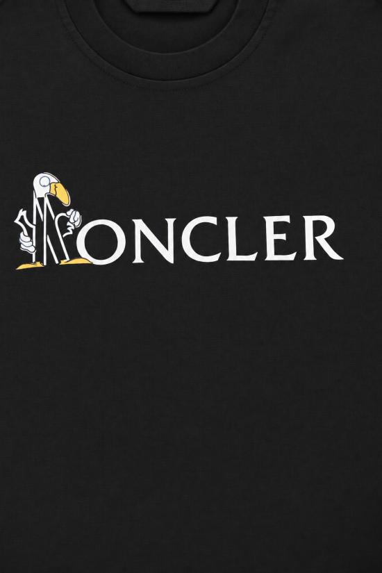 26FW 몽클레어 반팔 티셔츠 8C0003389B8U 999 Nero - MONCLER