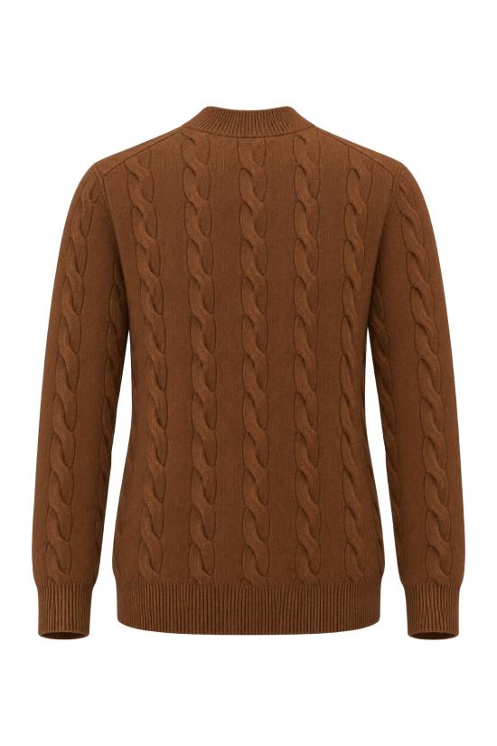 26FW 아미 스웨터 UKS880KN0189 280 CAMEL - AMI