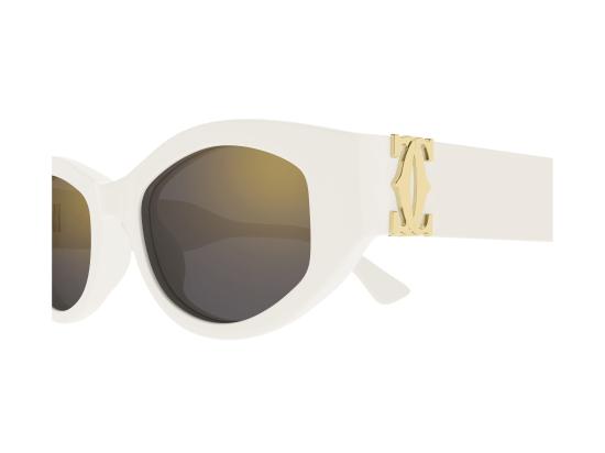 26FW 까르띠에 선글라스 CT0667S WHITE - CARTIER