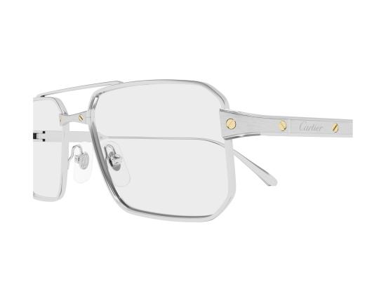 26FW 까르띠에 안경 CT0654O SILVER - CARTIER