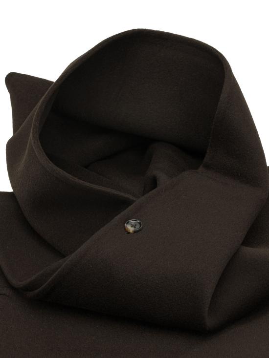 26FW 알마다 라벨 머플러/스카프 4508CHOCOLATE Brown - ALMADA LABEL