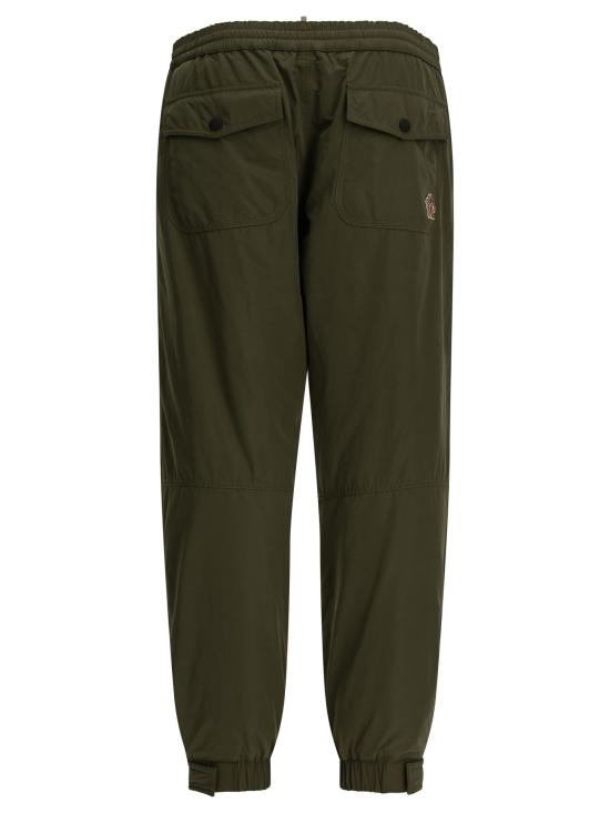 26FW 몽클레어 스트레이트 팬츠 2A00002 59876825 Green - MONCLER
