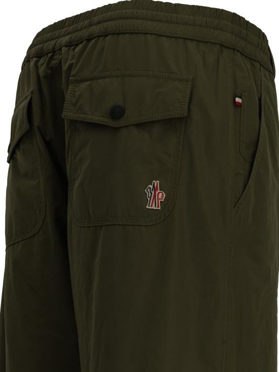 26FW 몽클레어 스트레이트 팬츠 2A00002 59876825 Green - MONCLER