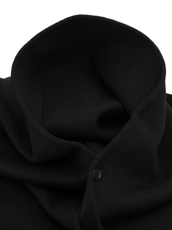 26FW 알마다 라벨 머플러/스카프 4508BLACK - ALMADA LABEL
