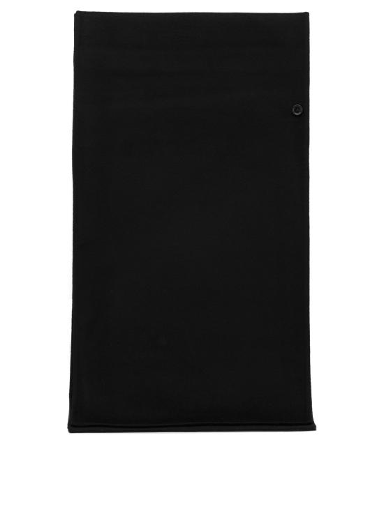 26FW 알마다 라벨 머플러/스카프 4508BLACK