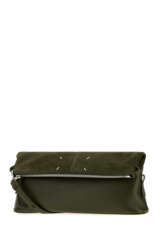 26FW 마르지엘라 5AC 소프트 파우치 SB2WF0007P8991 HB671 Green - MAISON MARGIELA