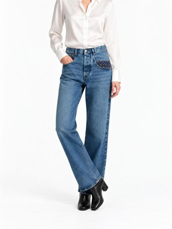 26FW 마르지엘라 스트레이트 팬츠 S29LA0111M30066 963 STONE BLEACH - MAISON MARGIELA