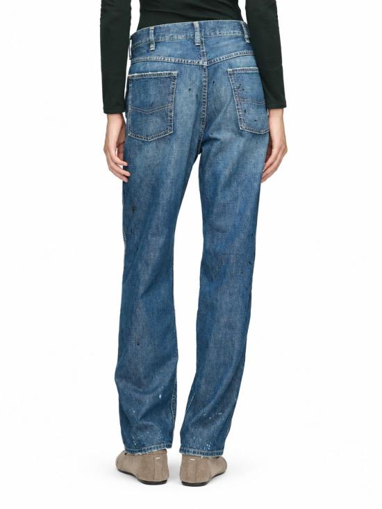 26FW 마르지엘라 스트레이트 팬츠 S51LA0193M30021 964 OLD BLUE SPOTS - MAISON MARGIELA