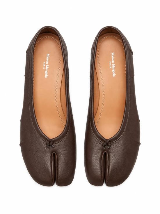 26FW 마르지엘라 타비 발레리나 힐 S58WZ0128P3753 T2358 MOKA - MAISON MARGIELA