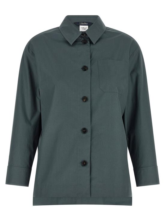  에스막스마라 셔츠 LD2619111083600017 SLATE GREEN