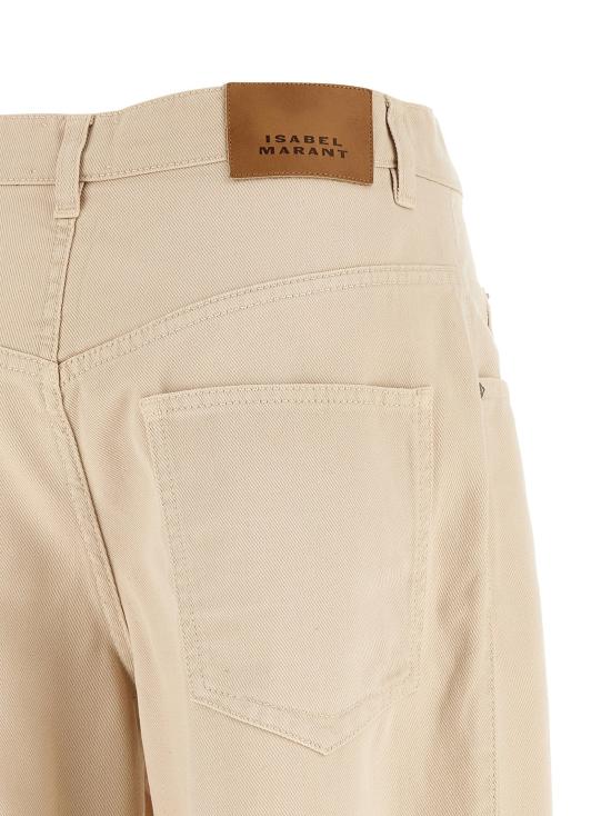  이자벨마랑 데님 팬츠 LDPA0554FAB1H07I23EC BEIGE - ISABEL MARANT