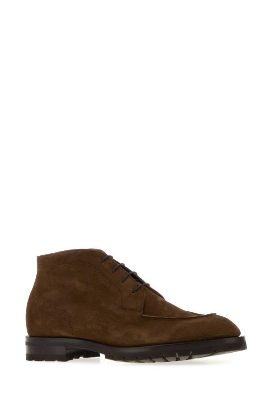 26FW 에드워드 그린 스니커즈 HALIFAX PEATSUEDE BROWN - EDWARD GREEN