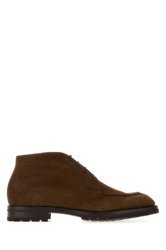 26FW 에드워드 그린 스니커즈 HALIFAX PEATSUEDE BROWN
