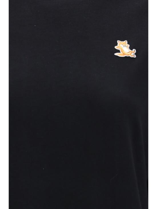 26FW 메종키츠네 탑 MRWJT21KJ0119 P199 BLACK - MAISON KITSUNE