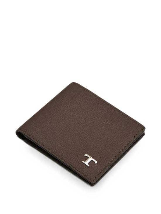 26FW 토즈 반지갑 XAMTSYC0300WKA S611 DARK BROWN DOM - TODS