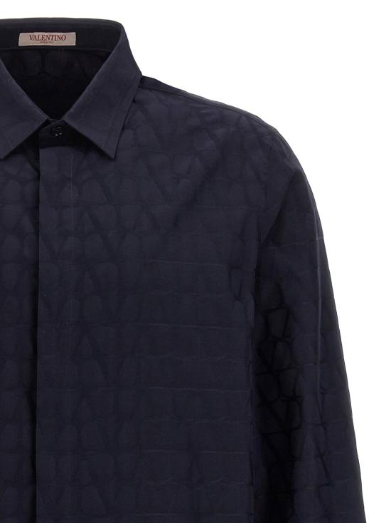  발렌티노 가라바니 셔츠 LD5V3AB7659VCYE6 NAVY - VALENTINO GARAVANI