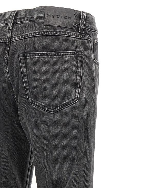  알렉산더 맥퀸 데님 팬츠 LD806156QYABB1213 CHARCOAL - ALEXANDER MCQUEEN