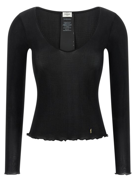  생로랑 셔츠 LD876789Y37SM1000 BLACK
