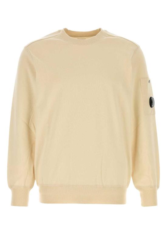 26SS 씨피 컴퍼니 코튼 씨 아일랜드 크루넥 렌즈 스웨터 20CMKN102A110560A 114 BEIGE