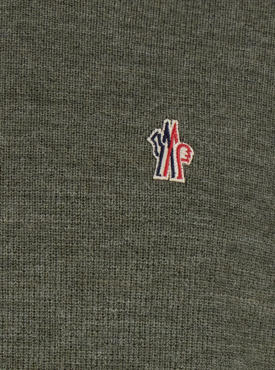 26FW 몽클레어 긴팔 티셔츠 9C00002N0561877 Green - MONCLER